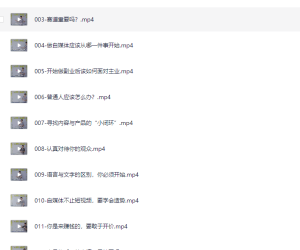 自媒体副业课