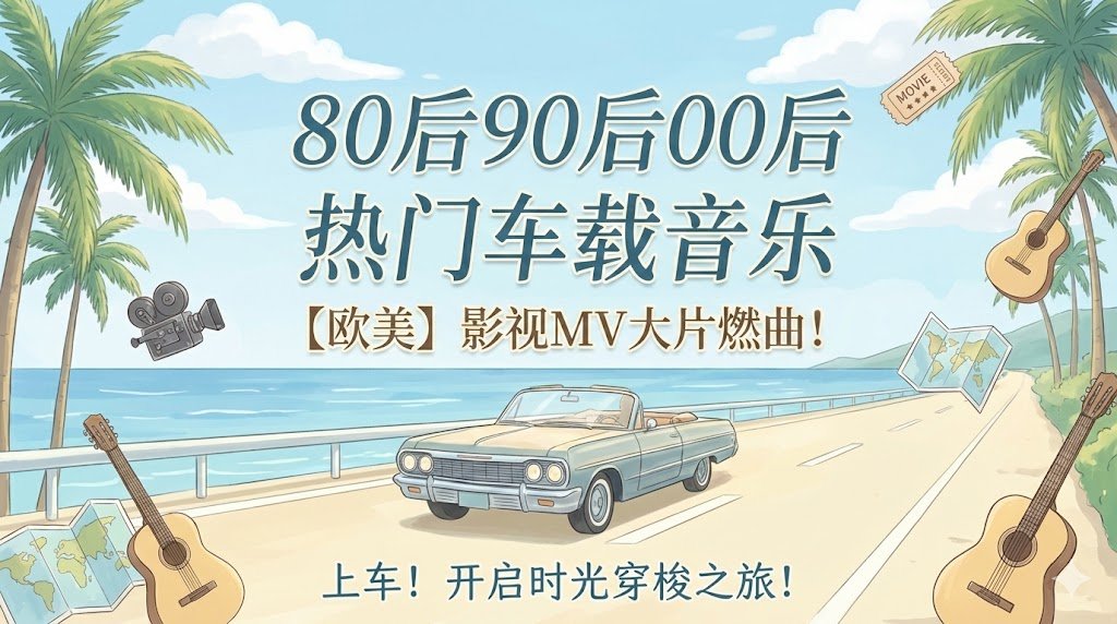 80后90后00后热门车载音乐【欧美】-影视MV